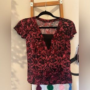 Y2K Babydoll Office Top